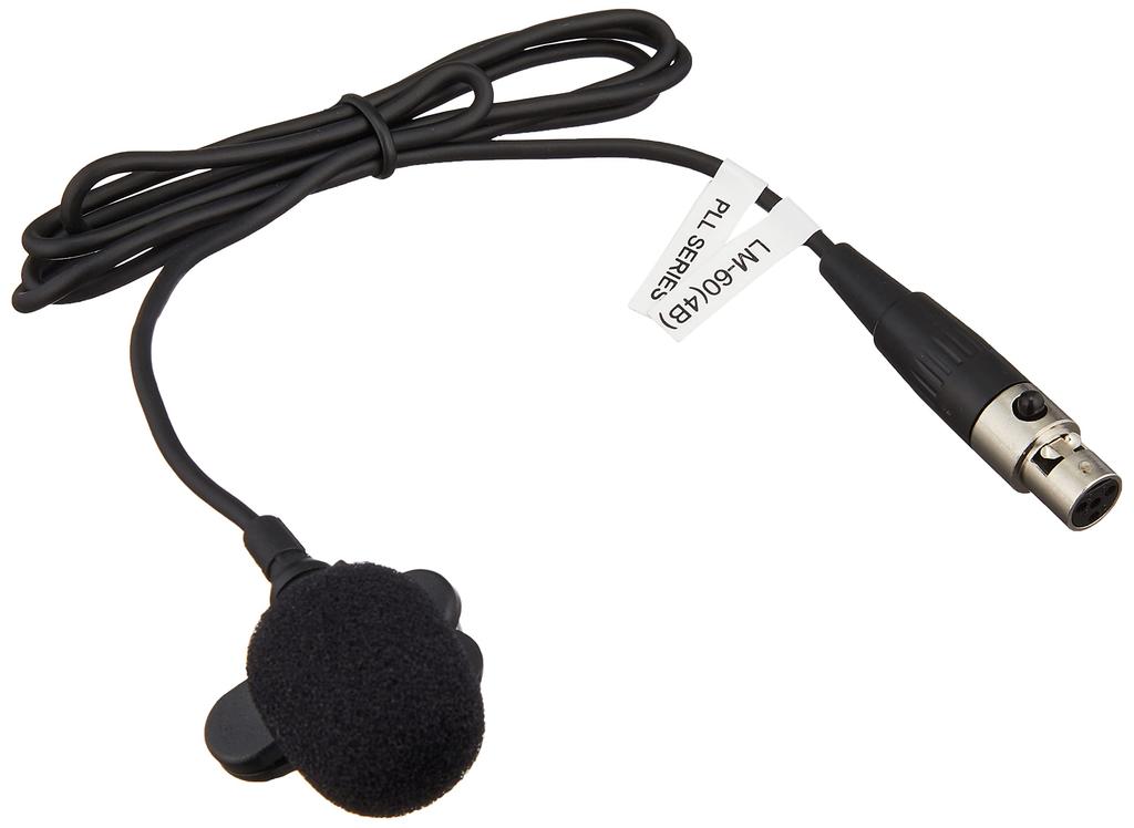 K.W.S LM-60 Lavalier Microphone for Wireless Systems