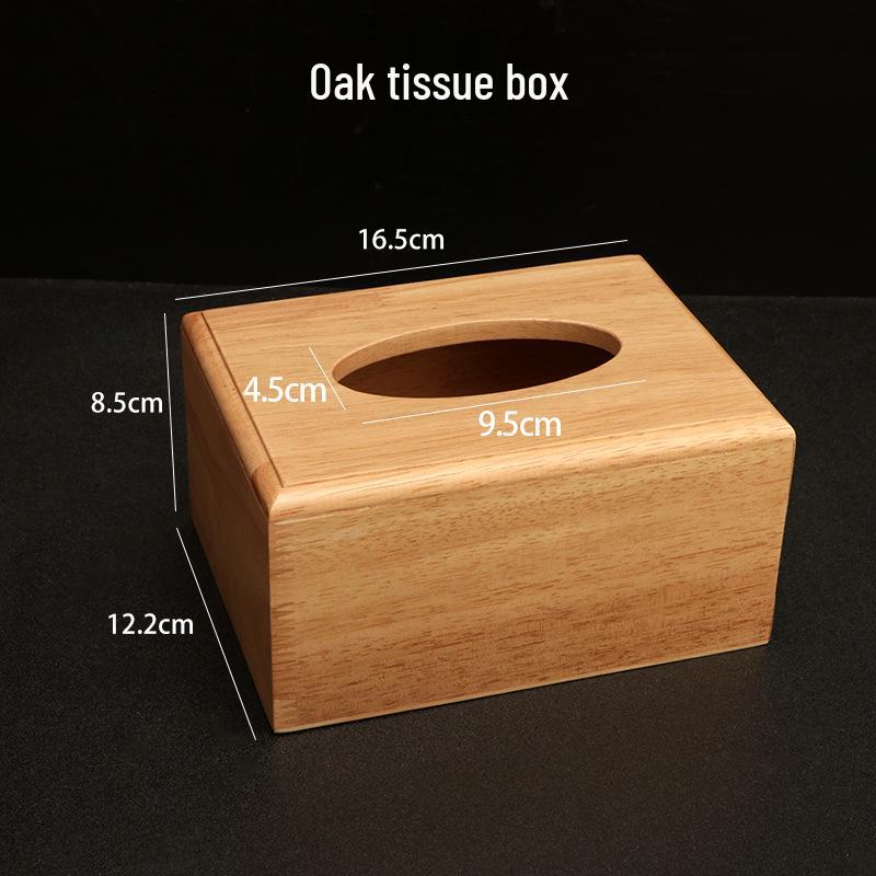 Custom Printed Wooden Napkin and Tissue Box for Restaurants and Hotels