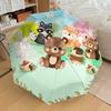 1pc Forest Animals Automatic Open/Close Umbrella, Folding Compact Umbrella with Lightweight Design for Women/Men Yy251011093