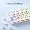 Langtu L1 Tri-Mode Silent Membrane Keyboard with RGB Backlight