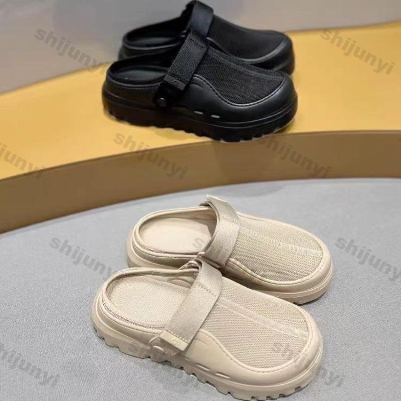 Couples Height Increasing Sandals 2025 Summer Platform Fashion Women's Slippers Breathable Comfortable Men's Casual Beach Shoes
