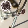 100Pcs Brown Screw Covers Caps for Furniture PP Material Uv Water Resistant Tough Flexible Screw Hole Covers