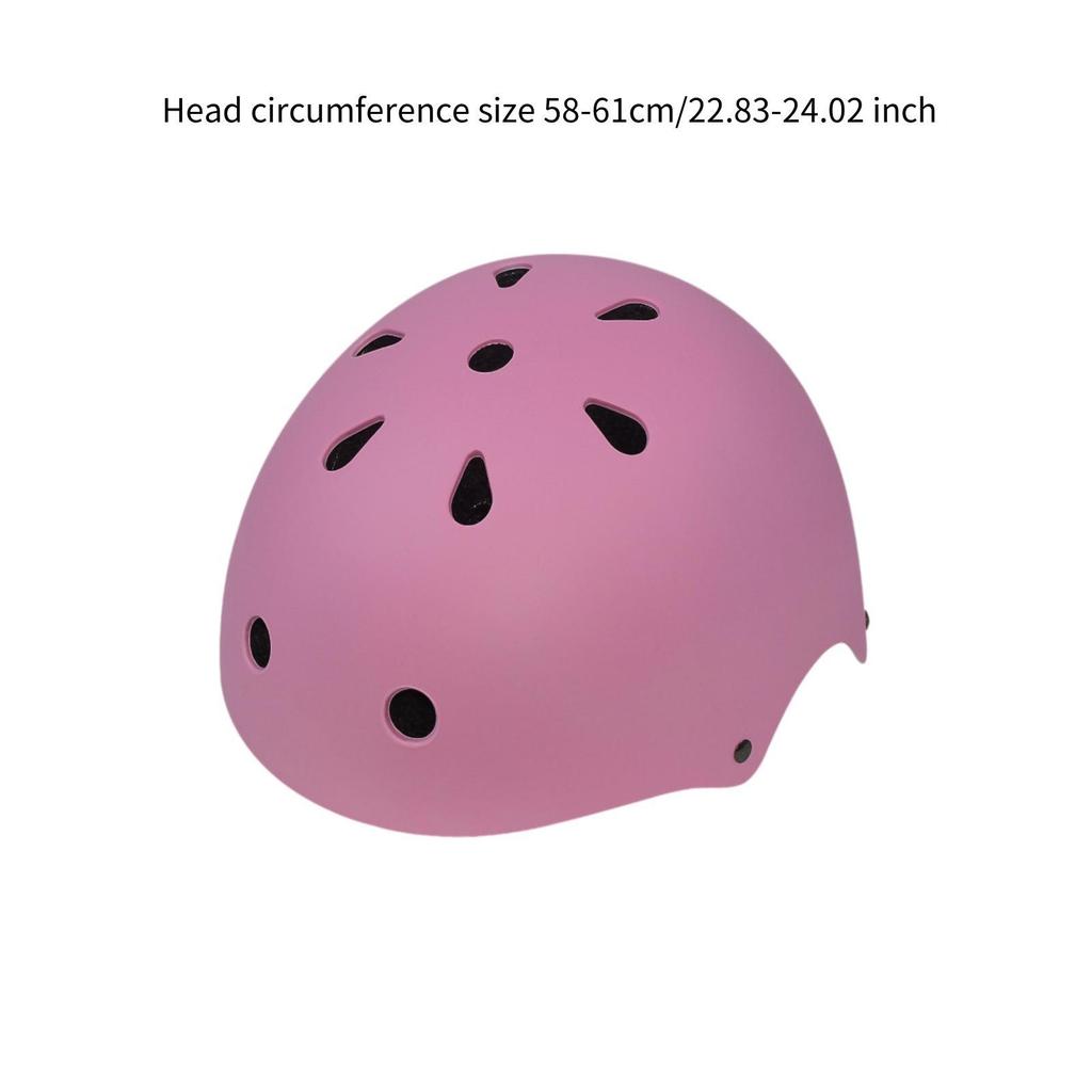 Casco Skateboard Bicicletta Senza Pedali Fodera Staccabile Vestibilità Regolabile Skateboard Bambini Adulti