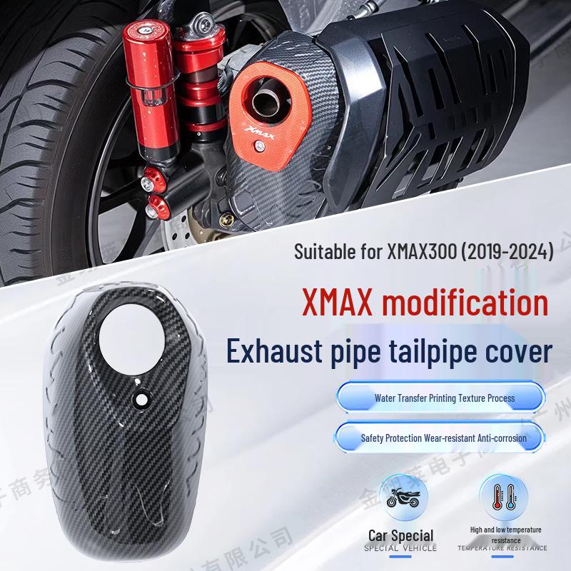 XMXAX300 Model Modified Exhaust Pipe Cover Protector Tailpipe Cap for Motorcycle Touring Accessories