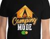 Camping Mode On Campfire Storytelling Team Scout Leaders Summer Camp Family Vacation Tent Lover Gifts T-Shirt