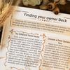 Mystical Journal For Divination Quickly Sketches Zones Light weight Spiritual Card Reading Journal