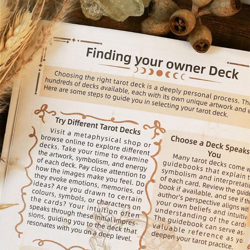 Mystical Journal For Divination Quickly Sketches Zones Light weight Spiritual Card Reading Journal