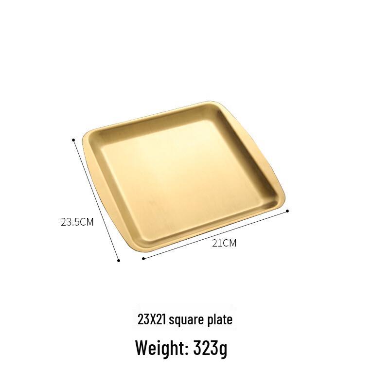 RuHan 304 Stainless Steel Rectangular Multi-Purpose Plate