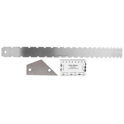 Guitar Neck Straight Edge Ruler String Action Ruler Guitar Fret Rocker Repairing Tools