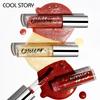 8 Farben Glitzer Glänzendes Make-up Flüssiger Lippenstift Wasserdicht und Lang Anhaltend Matt Verändert Metallischer Lipgloss Glänzender Sexier Lipgloss