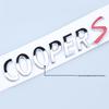 Black 3D Electroplated CooperS Emblem for BMW MINI Rear