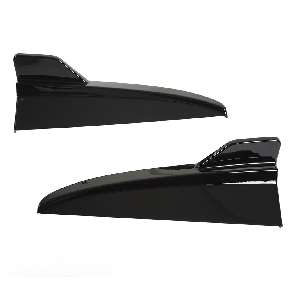 1 Pair Rear Bumper Lip Diffuser Tail Side Splitter Replacement for C‑Class W205 C43  ‑Line 2015‑2021