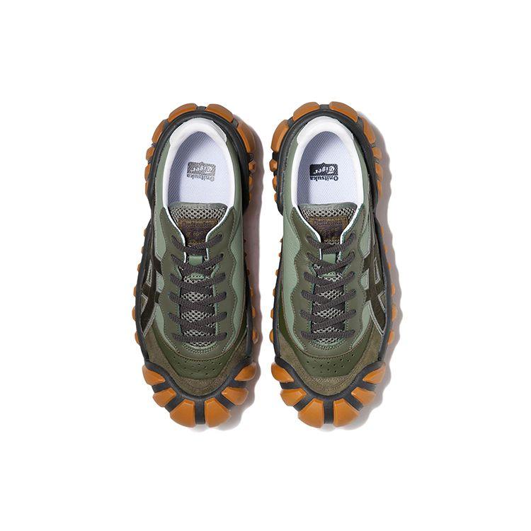 Onitsuka Tiger Dentigre Series Comfortable Sports Synthetic Leather Shock Absorbing Non-Slip Wear-Resistant Low-Top Running Shoes 1183A794-300