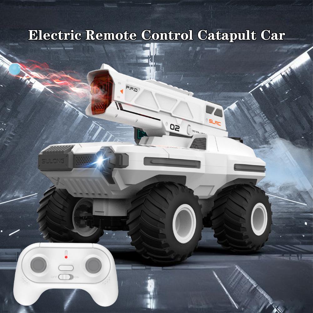 1:14 Scale 2 In 1 Remote Control Car With Water Ball Launcher Spray 2.4G RC Car With Light Gifts For Boys Girls