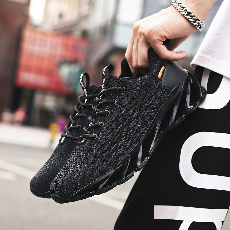 Herrenschuhe Mesh-Schuhe Blade-Sportschuhe Herren Blade Atmungsaktive Mesh-Laufschuhe Beliebte Herren-Freizeitschuhe