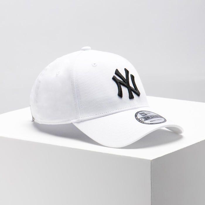 Kappe - NEW ERA - LEAGUE BASIC 9FORTY NY - Erwachsener - Weiß - Einheitsgröße verstellbar