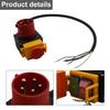 For Industrial Machines Device Switch Black Restart Protection Undervoltage Release IP54 Rated For 400V Machines