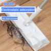 Electrostatic Dust Removal Paper Ultra-fine Fiber Cloth Flat Mop Replament Pad Disposable Dry And Wet Cleaning Supplies