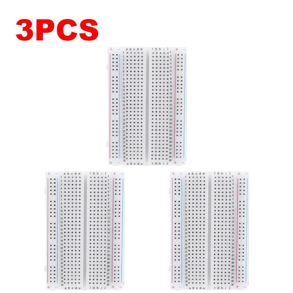 1-10pcs 400 Tie Points Solderless PCB Breadboard Mini Universal Test Protoboard DIY Bread Board for Bus Test Circuit Board
