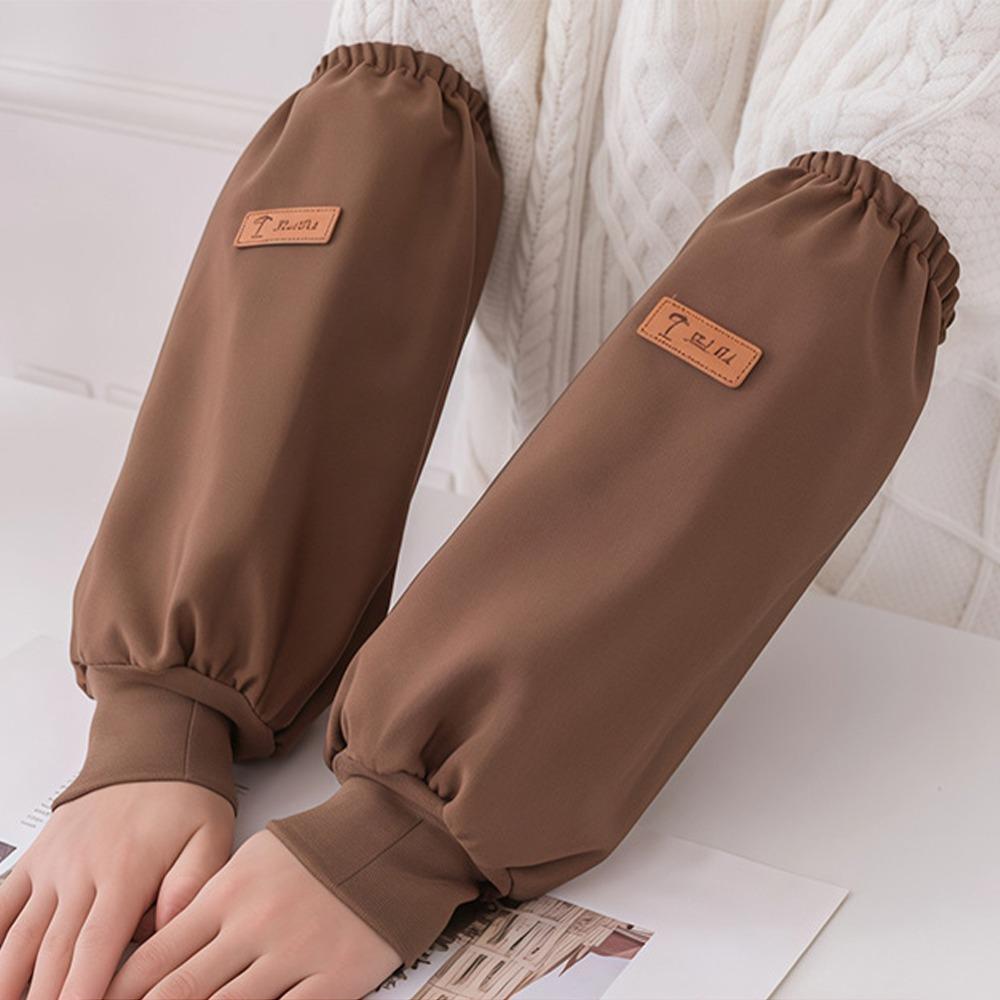 Verdickte Wasserdichte Überärmel Ölbeständig Verlängerte Ärmel Ölfest Armschoner Heimküche