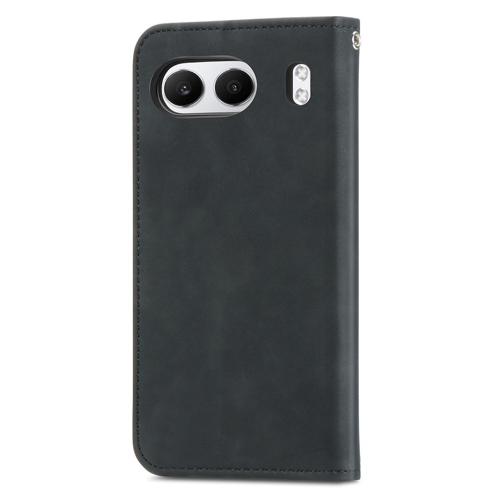 For OnePlus Nord 4 Leather Case with Card Holder Magnetic Absorption Phone Cover