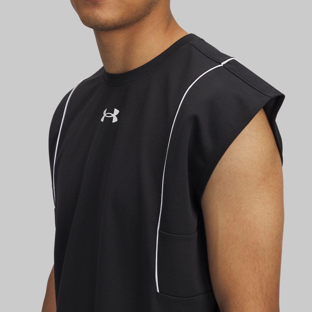Under Armour Zone Pro Comfortable Soft Skin-Friendly Fashion Vest Men Vests Black 1390117-001