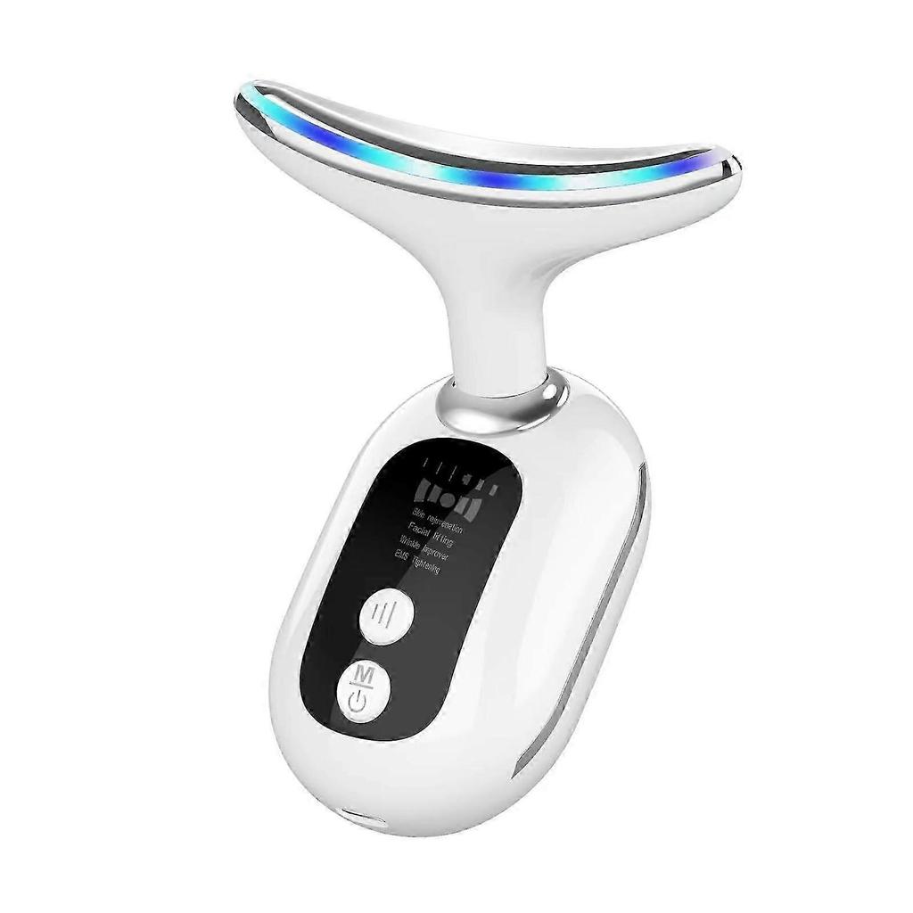 Face Sculpting Device,Neck Face Firming Wrinkle Reduction Tool-Double Chin Reducer-Facial and Neck Massage Massage Mode for Anti-Aging, Lifting and Sm