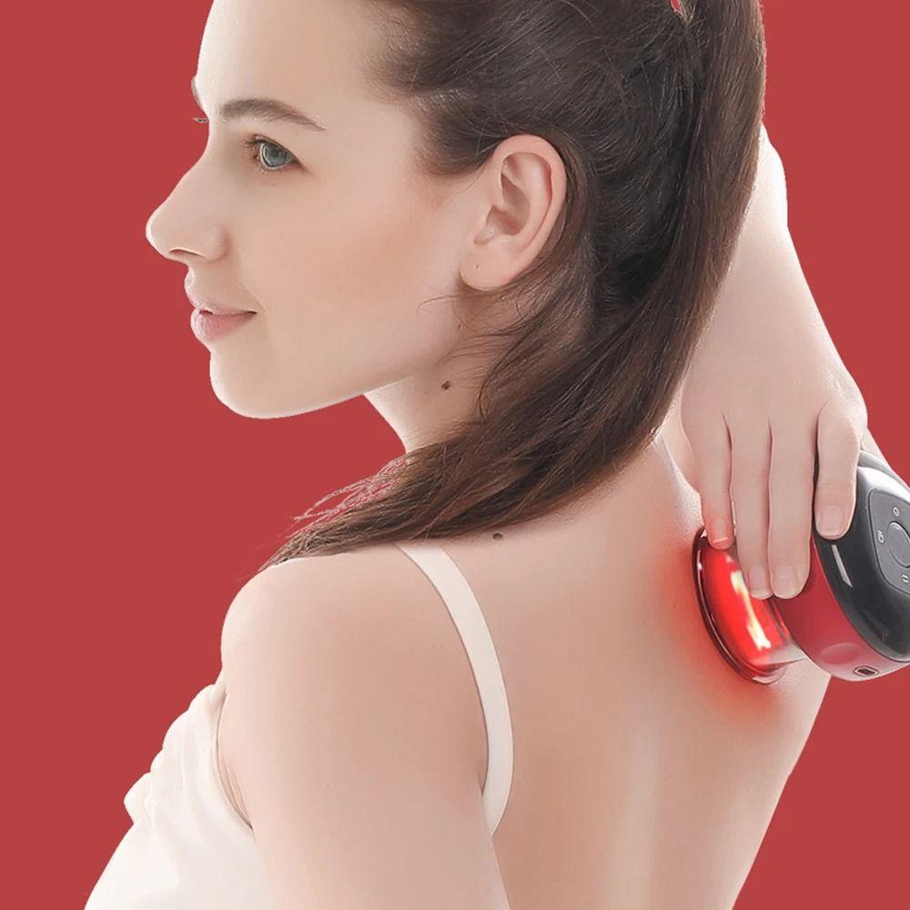 Smart Vacuum Body Scraping Massager Electric Heating Electric Guasha Machine  Beauty Health