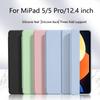 Для Xiaomi Mi Pad 5 Pro 12,4 дюйма Чохол Funda для MiPad 5 2022 з автоматичним пробудженням Чохол для Xiaomi Mi pad 5 Pro 11 дюймів Чохол