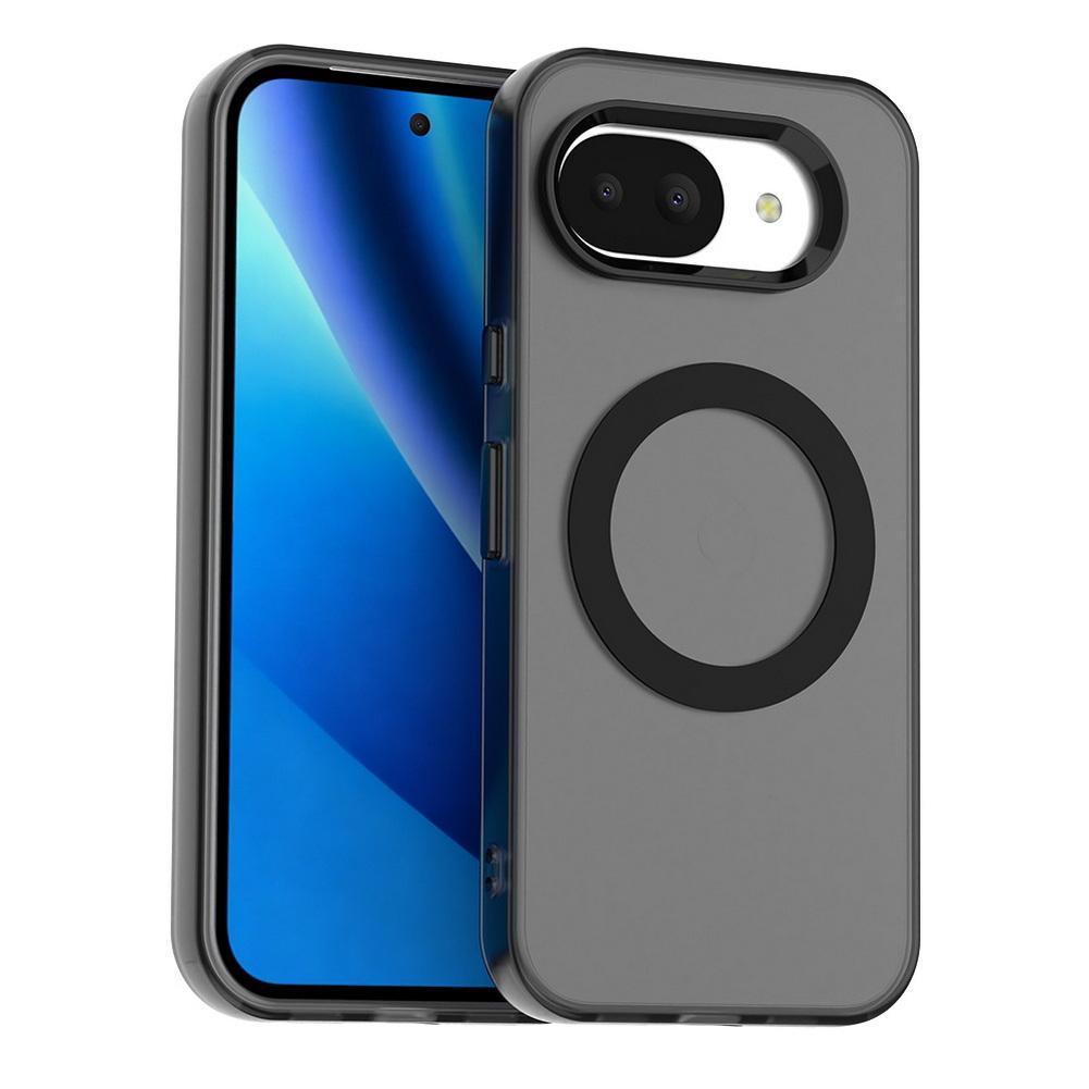 Transparent Candy Colorful Magnet Adsorption Case For Pixel 10a 10 Pro XL 10 Google Pixel 9a 9 pro xl 8 pro Protective Cover