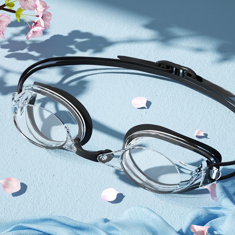 Unisex Profi Schwimmbrille für Erwachsene Beschlagsfrei Wasserdicht HD Sicht Schwimmbrille Bunte und Klare Gläser zur Auswahl