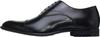 Business-Schuhe mit gerader Spitze, 4E, wasserabweisendes Leder, SCHWARZ, Regal Corporation, große Größe, hergestellt in Japan, SCHWARZ [Kenford] (Normale Breite)