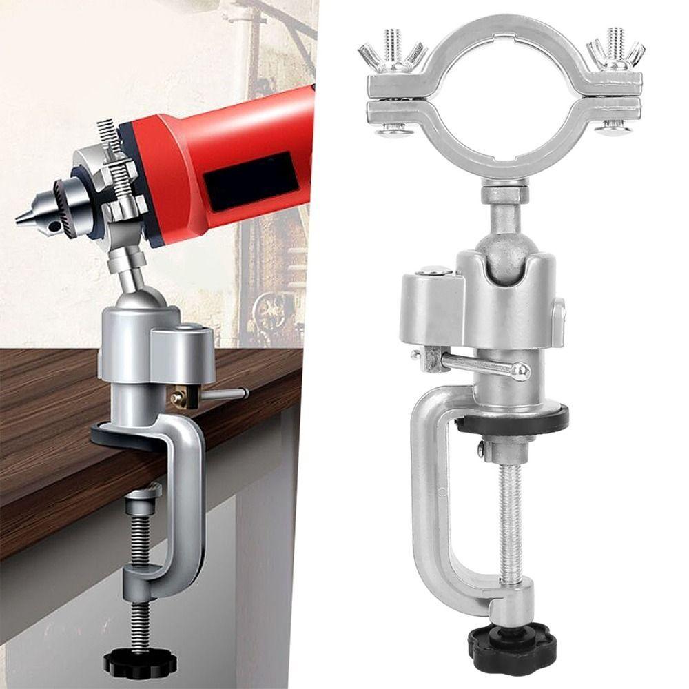 3pcs Drill Rack Support Electric Drill Stand 360 Degree Rotation Electric Drill Bracket  For Grinder