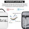 Mountain Bike Cycling Pulse Insulated Lunch Bag for Women Kids Leakproof Food Boxes Thermal Lunch Box Tote