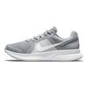 Nike Run Swift 2 Tissu Confortable Absorption des Chocs Antidérapant Résistant à l'Usure Respirant Chaussures de Running Basse Femme sneaker Gris Blanc CU3528-001