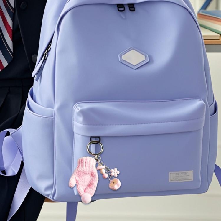 Lovely Soft Plush Keychain For Key Accessories Bag Charm Car Decoration And Decorative Gift