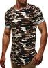 Camiseta de Camuflaje para Hombre para Entrenar - Manga Corta