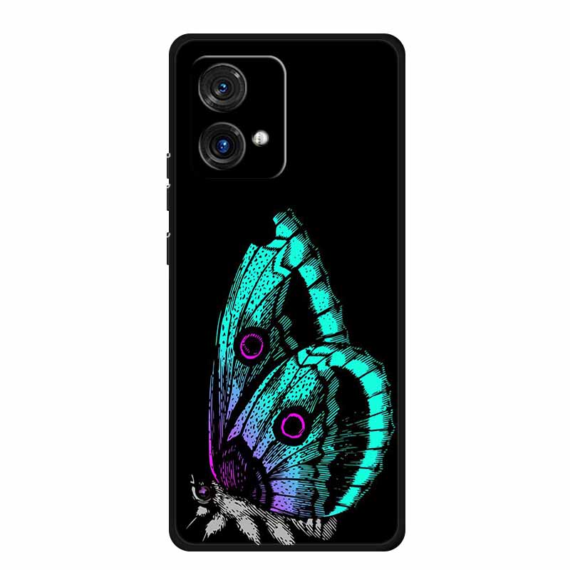 Per Motorola Moto G84 G54 5G Custodia Lusso TPU Morbido Silicone Cover Posteriore per Moto G54 MotoG84 Protettiva Antiurto Fundas