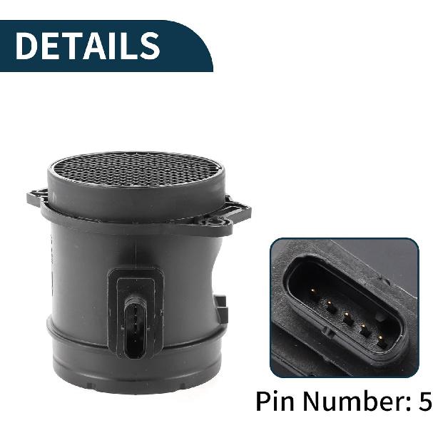 Mass Air Flow Sensor Meter Assembly for Porsche Cayenne Durable No.03H906461A | Inner MAF Sensor 1 Pcs