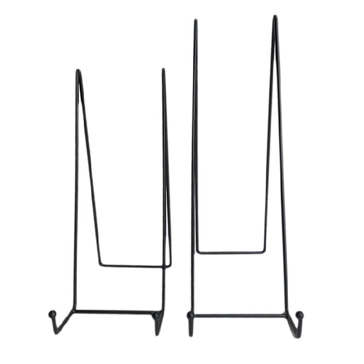 מעמדי תצוגה מברזל ניידים, מעמדים, מארגנים, מעמדי תצוגה לצלחות, מסגרות תמונה ויצירות אמנות לקישוט הבית או המשרד