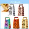 Steel Kitchen Stainless 4 Sided Box Food Grater Vegetable Cheese Shredder Slicer