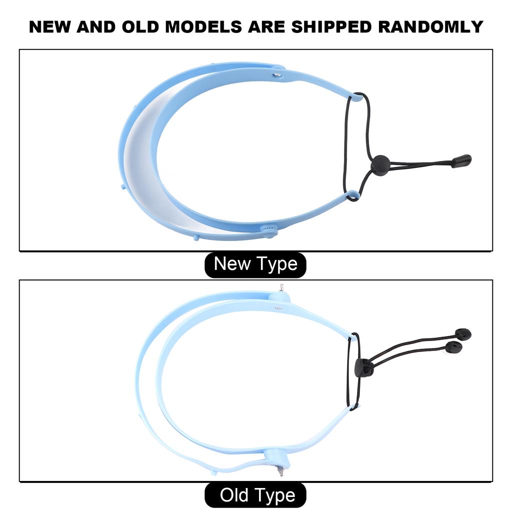 10pcs Dental Face Shield Waterproof Antifog Protective Face Cover with Frame