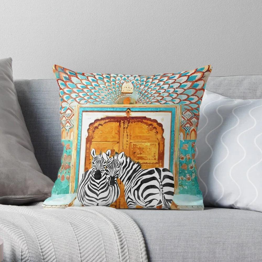 Modern living room sofa Home bed pillow case blue Beach style pillow case  decorative home pillow case cushion cover