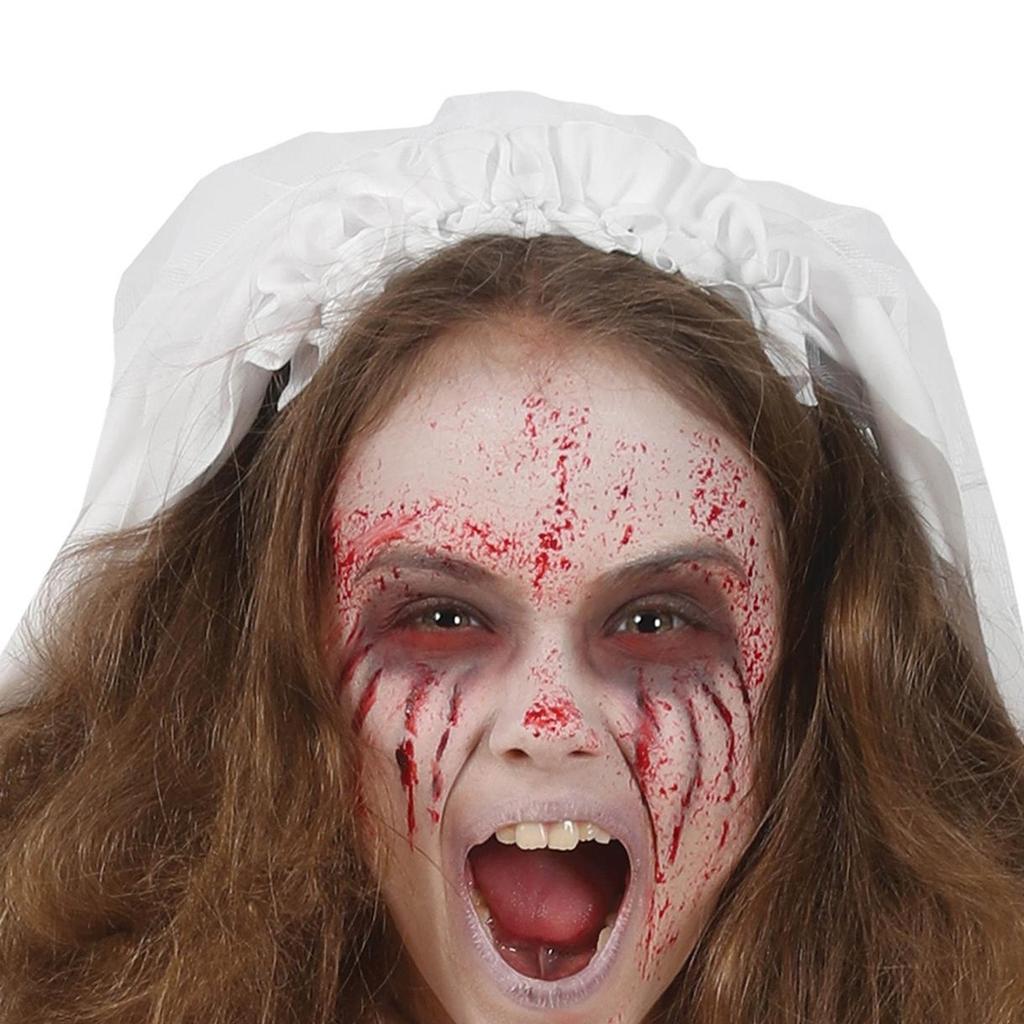 Fiestas Guirca Mädchen Blutige Ehefrau Kostümset