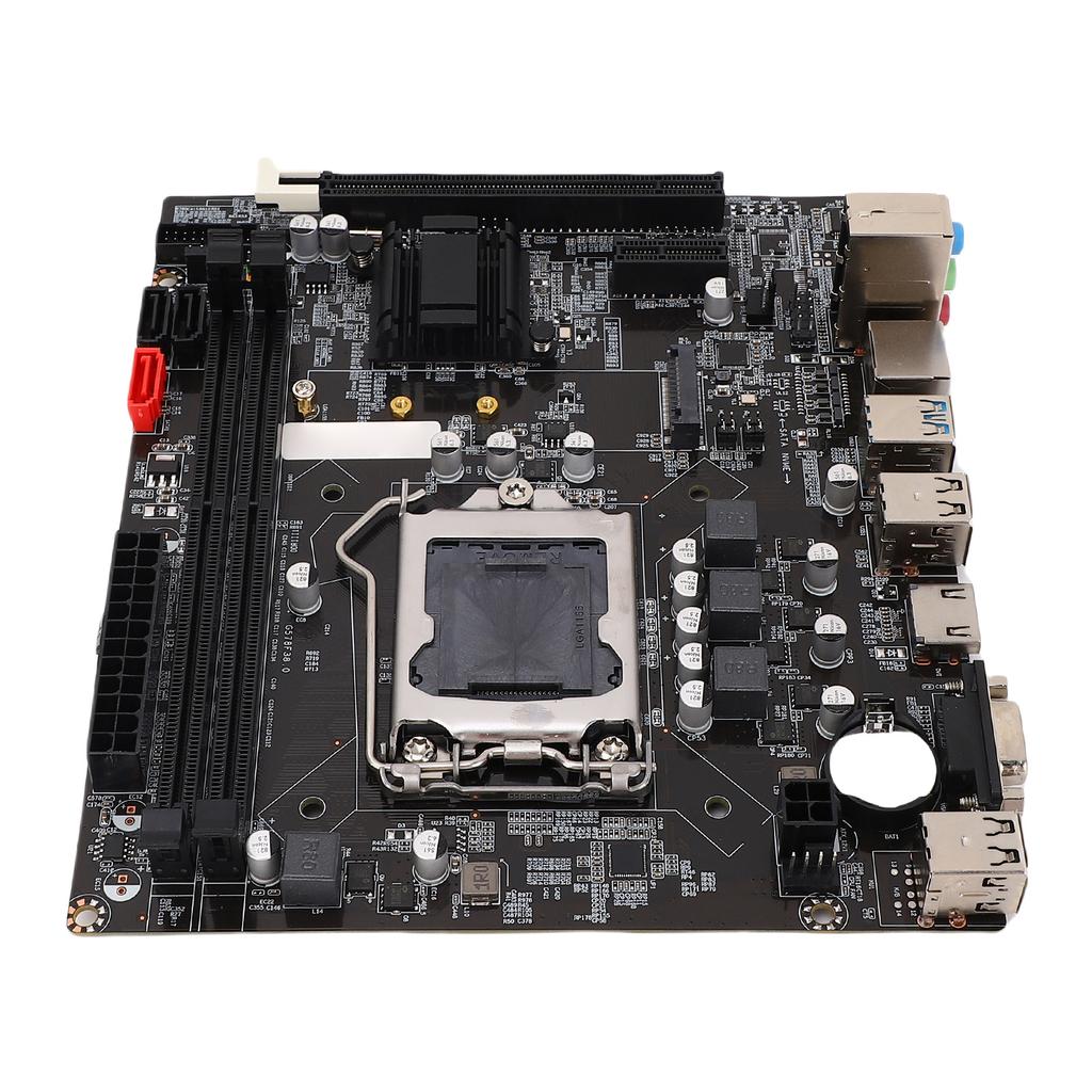 B75 Computer Motherboard for LGA 1155 2x8GB DDR3 Memory Gaming Motherboard M.2 Nvme NGFF ATA3.0 PCI E for Core I3 I5 I7