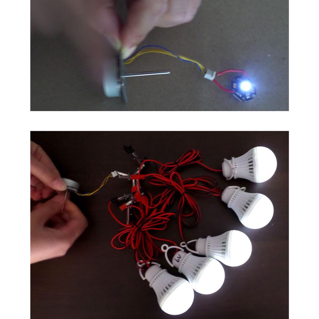 Generador pequeño Generador trifásico de CA sin escobillas Generador de turbinas eólicas Generador de manivela Modelo de ayuda didáctica