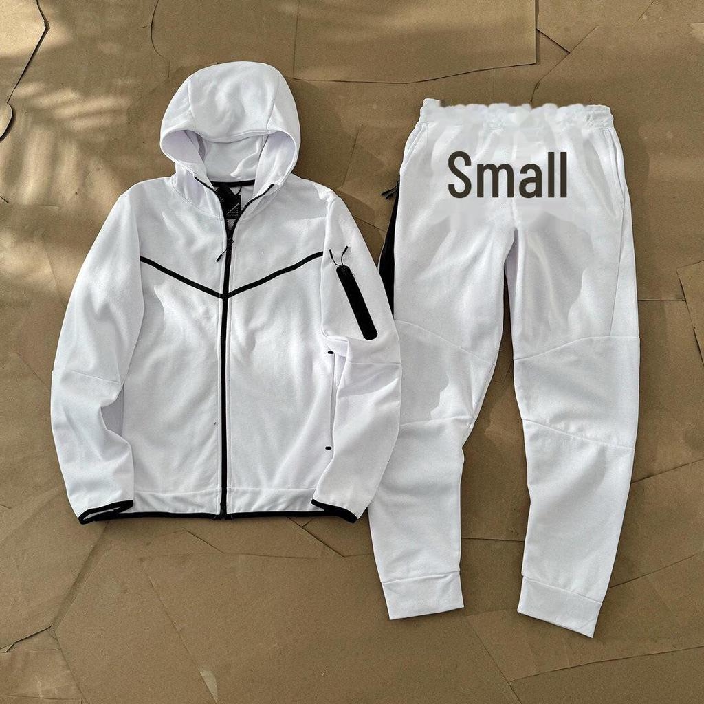 Combinaison de sport décontractée à capuche pour homme avec fermetures éclair latérales (2024)