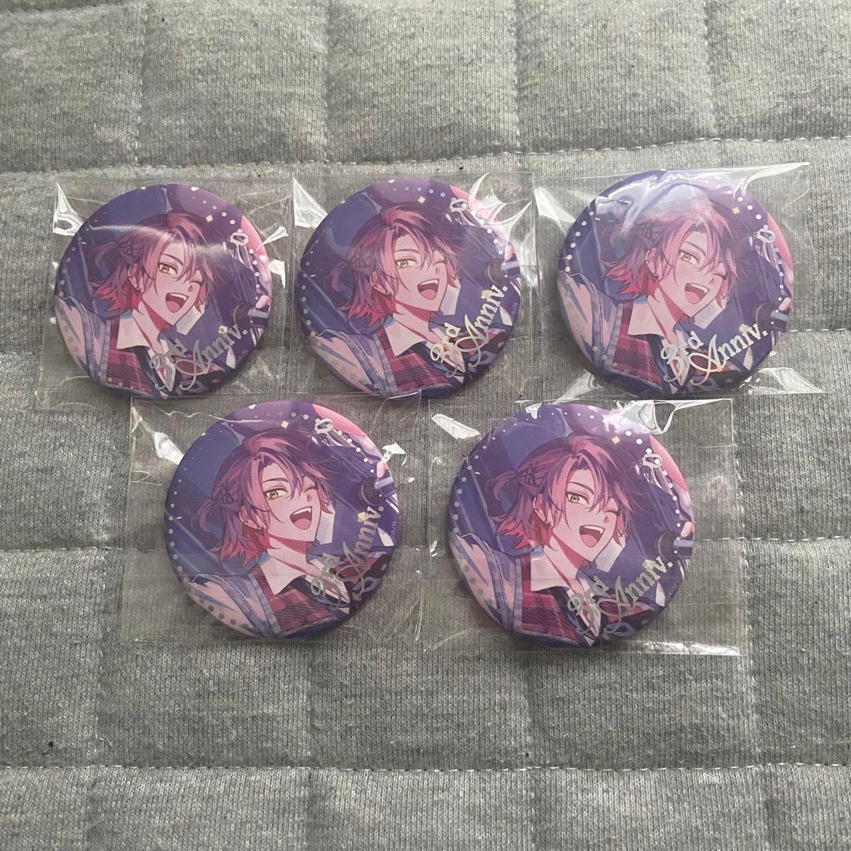 Used Nijisanji Tokai Hibari Can Badge