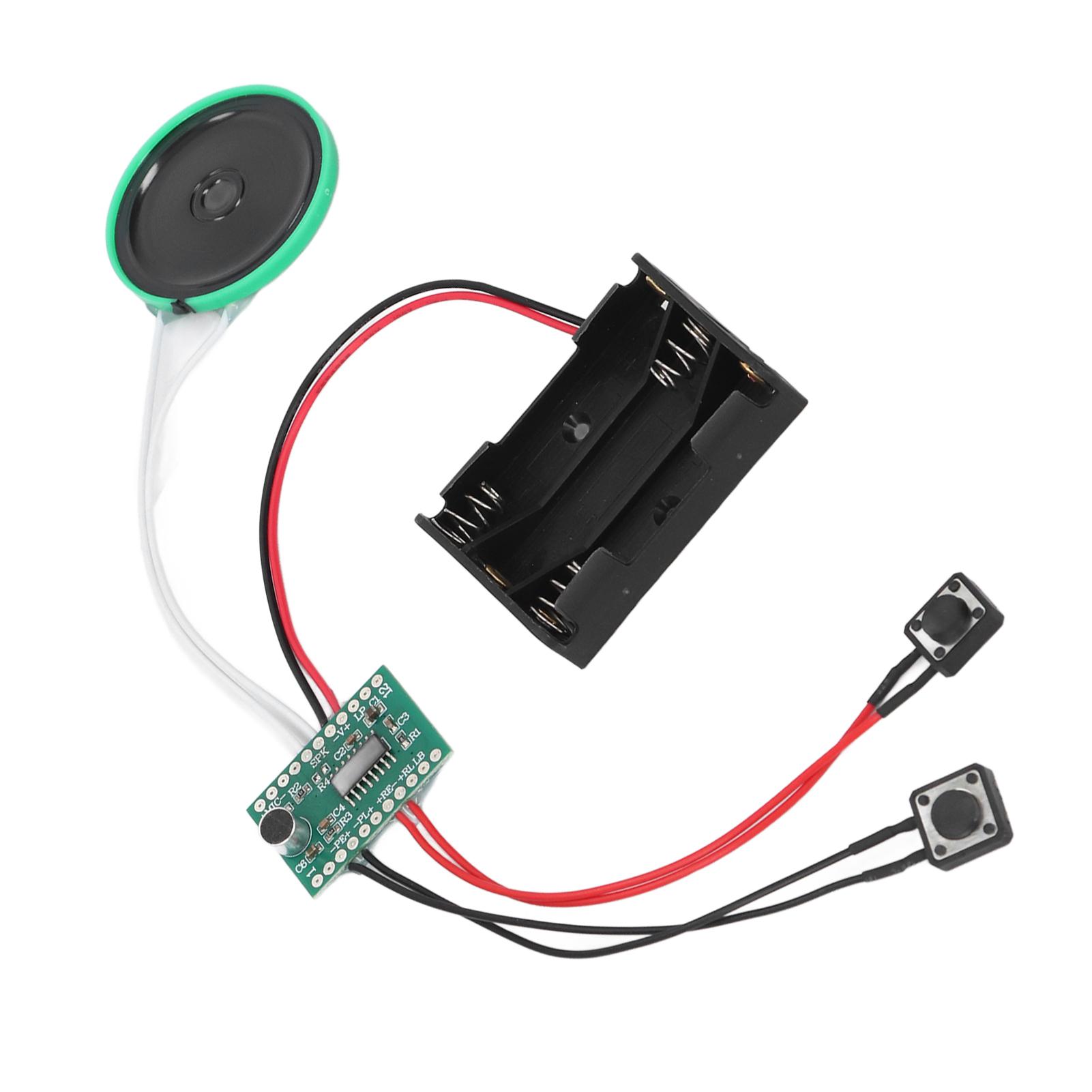 

Voice Greeting Card Module 4 Minute Sound Recording Playback Module with 10cm Key Cable