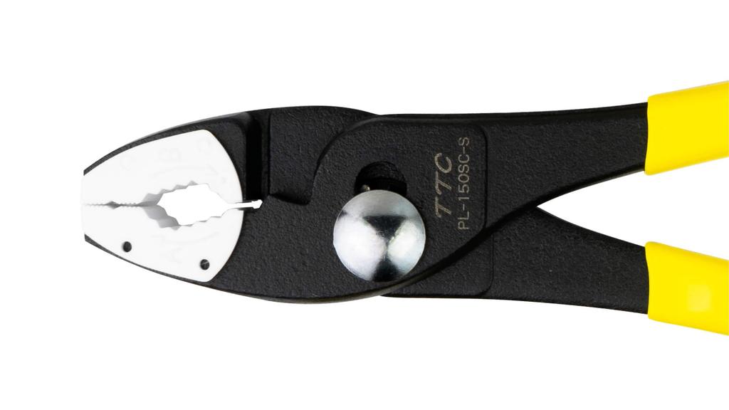 Tsunoda TTC Pliers with Resin Pliers with 150mm Tip, Non-damaging Spring, PL-150SC-S